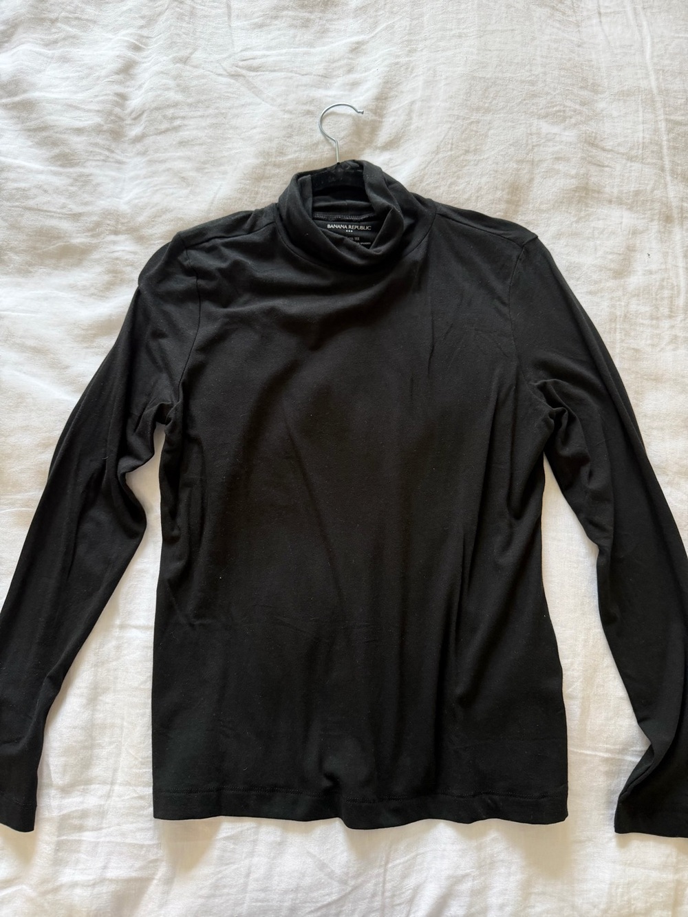 Banana Republic Men's Black Turtleneck Pullover